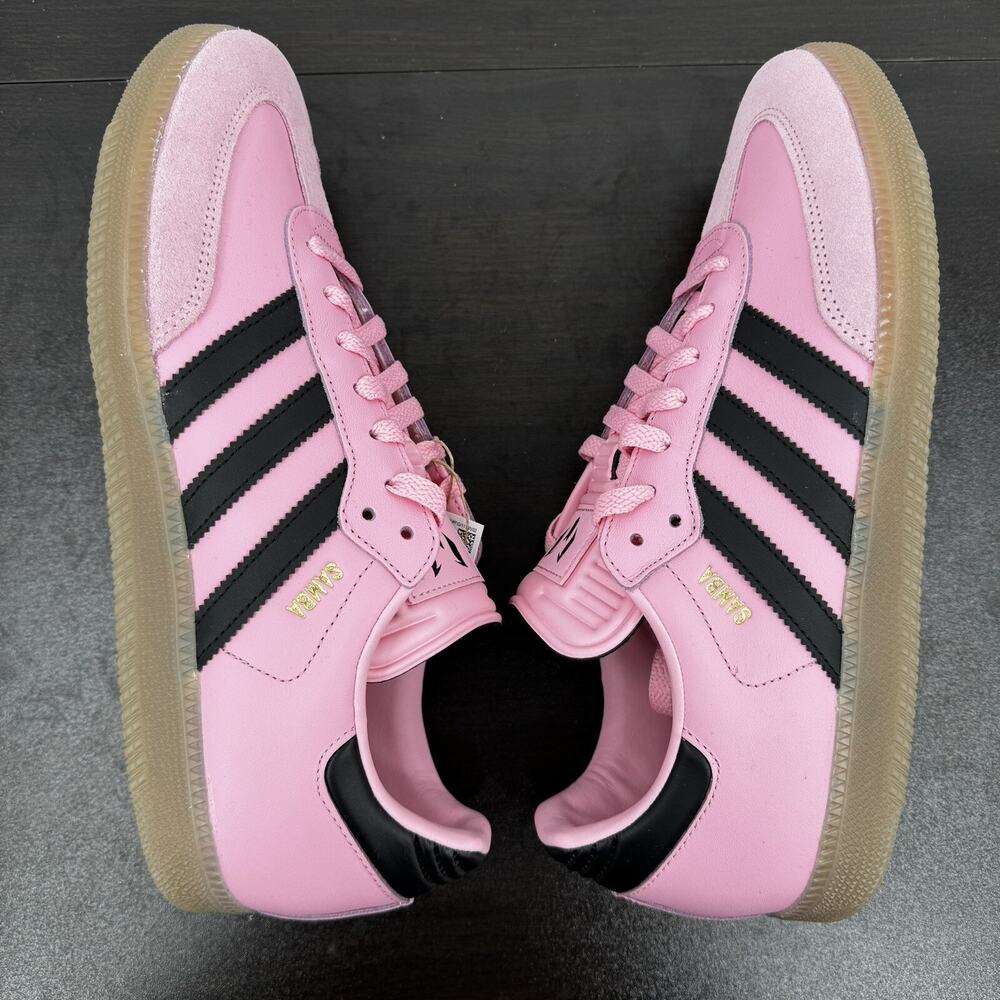 Adidas Lionel Messi x Samba Inter Miami CF Home Kit Mens 10.5 Womens 11.5 IH8158 - Picture 10 of 16